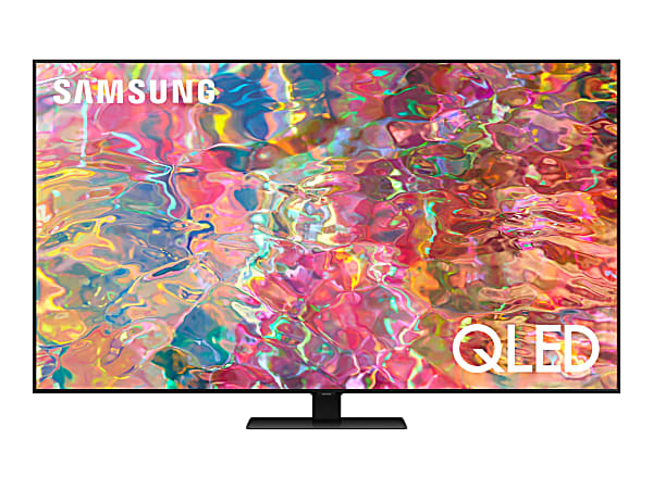 Samsung QN65Q80BAF - 65" Diagonal Class (64.5" viewable) - Q80B Series LED-backlit LCD TV - QLED - Smart TV - Tizen OS - 4K UHD (2160p) 3840 x 2160 - HDR - Quantum Dot - titan black