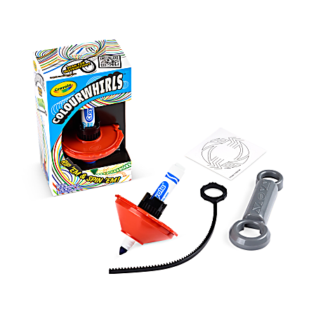 Crayola Colourwhirls Spin Art Toy - 1 Pack