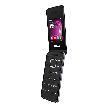 BLU Diva T390X Flip Cell Phone, White