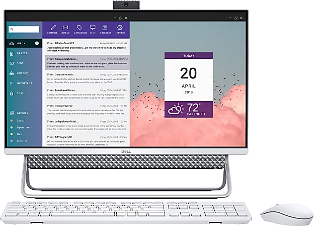 Dell Inspiron 5400 All In One PC 23.8 Touch Screen Intel Core i7