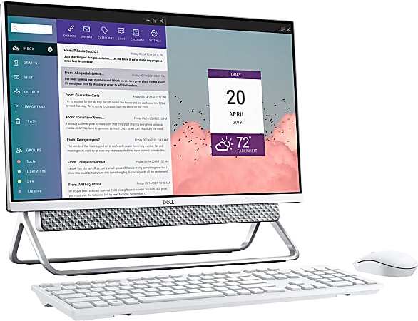 Dell Inspiron 5400 All In One PC 23.8 Touch Screen Intel Core i7