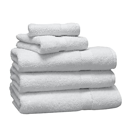 1888 Mills Whole Solutions Bath Towels 27 x 56 White Pack Of 24 Towels -  Office Depot