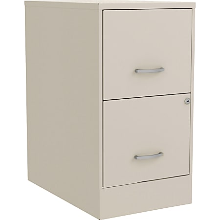 Lorell® SOHO 22"D Vertical 2-Drawer Mobile File Cabinet,