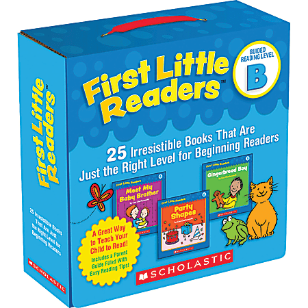 Scholastic® Teaching Resources First Little Readers™ Parent Book Pack, Guided Reading Level B, Pre-K To Grade 2