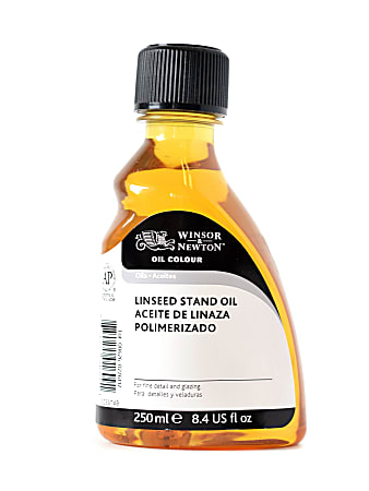 Winsor & Newton Linseed Oil, Stand, 250mL