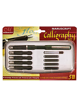 Manuscript 3 Nib Beginners Calligraphy Set