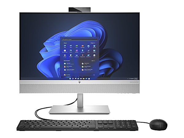 HP EliteOne 840 G9 All-in-One Desktop PC, 23.8" Touch Screen, Intel® Core™ i5, 16GB Memory, 256GB Solid State Drive, Windows® 11 Pro, WiFi 6