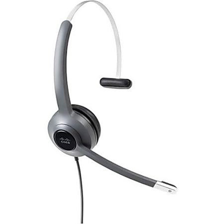 Cisco 521 Headset - Mono - Mini-phone (3.5mm), USB - Wired - Over-the-head - Monaural - Supra-aural - CPHSW521USB