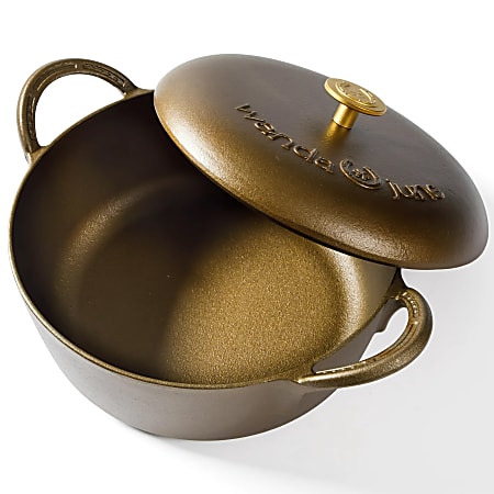Wanda June Home By Miranda Lambert Cast Iron Nonstick Dutch Oven