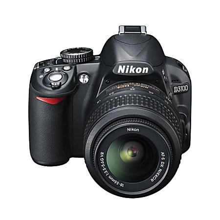 Nikon® D3100™ 14.2-Megapixel Digital SLR Camera With 18-55mm Zoom-Nikkor Lens, Black