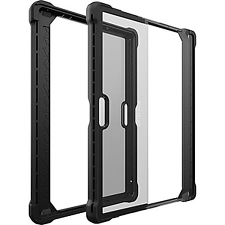 OtterBox Symmetry Series Studio - Protective case for tablet - rugged - polycarbonate, thermoplastic polyurethane (TPU) - black crystal - for Microsoft Surface Pro 8
