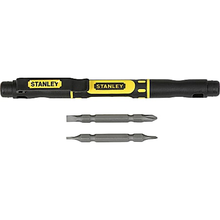 Stanley® Bostich 4-in-1 Pocket Screwdriver, Yellow