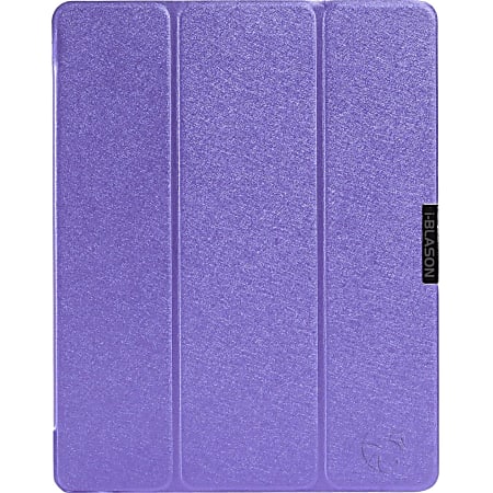 i-Blason i-Folio Carrying Case (Folio) iPad Air - Purple - Shock Resistant, Drop Resistant, Bump Resistant, Slip Resistant, Scratch Resistant - Polyurethane Leather, Faux Leather