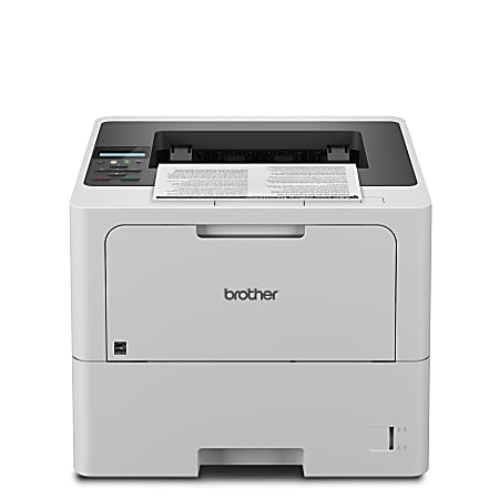 Brother HL L6210DW Wireless Business Laser Monochrome Printer - Office Depot