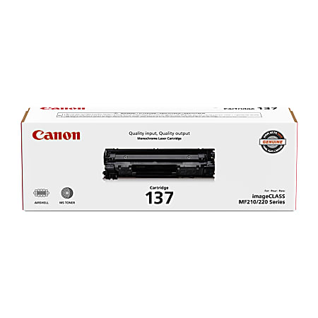 Canon CRG 137 Black Toner Cartridge