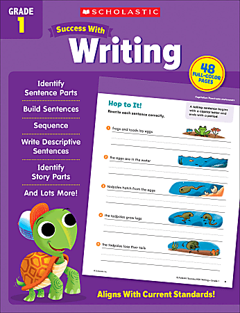 Scholastic Success With Writing, Grade 1