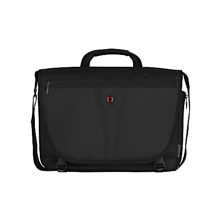 Wenger® Fly Messenger Bag, Black