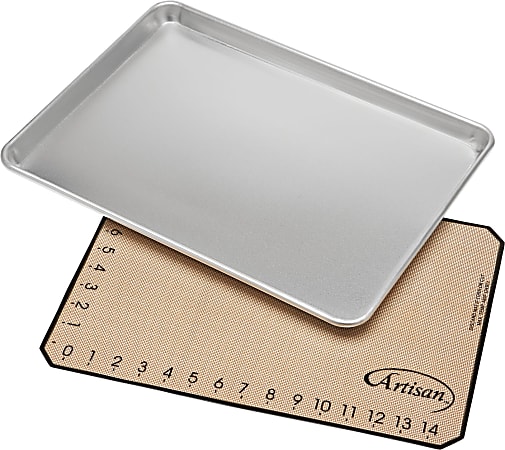Vollrath Artisan 80739WH Non-Stick Medium Mat Baking Sheet Set, Tan