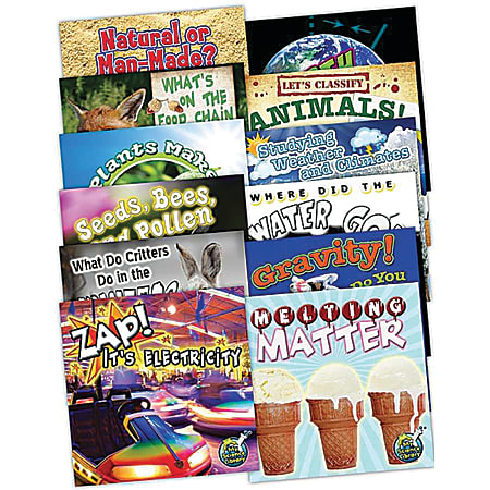 Teacher Created Resources My Science Library Books, Grade 2-3, Set Of 12 Books