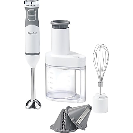 US STOCK 800 Watt 9 Speed Immersion Hand Blender with Various Attachments