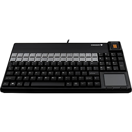 CHERRY SPOS Small Point of Sale Biometric Touchpad Keyboard 106 Keys ...