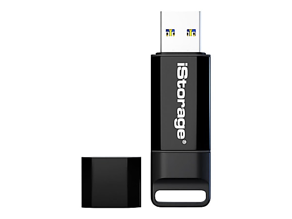 iStorage® datAshur BT USB 3.2 16GB Encrypted Secure Flash Drive, Black