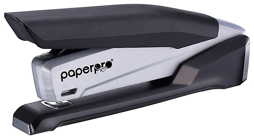 Staples Desktop/Handheld Stapler, 20 Sheet Capacity, Black and Gray (40897)