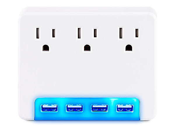 CyberPower Professional Series P3WUH - Surge protector - AC 125 V - output connectors: 3 - white