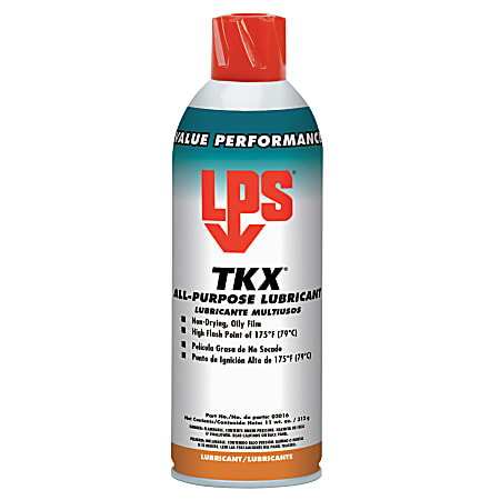 TKX All-Purpose Penetrant Lubricants and Protectants, 11 oz, Aerosol Can