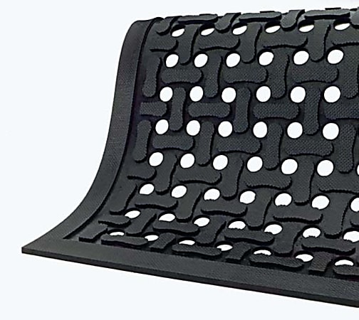 Comfort Flow Mat 3 x 5 Black - Office Depot