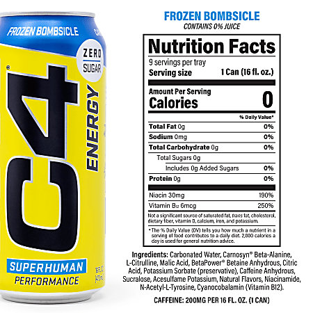 C4 Energy Drink Variety Pack 16 Oz Pack Of 18 Cans - Office Depot