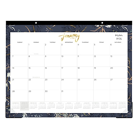 - Office Calendar Depot Desk January Pad SP24D00 17 Depot December 21 34 2024 Monthly To White 2024 x Office Brand