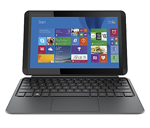 HP® Pavilion X2 2-in-1 Laptop Computer With 10.1" Touch-Screen Display & Intel® Atom™ Processor, 10-k010nr