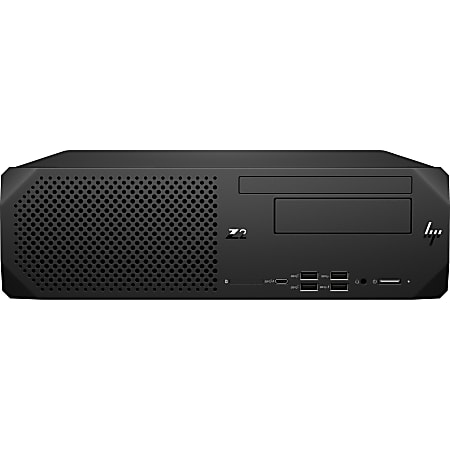 HP Z2 G5 Workstation - 1 x Intel Core i7 Octa-core (8 Core) i7-10700 10th Gen 2.90 GHz - 16 GB DDR4 SDRAM RAM - 512 GB SSD - Small Form Factor - Black - Intel W480 Chip - Windows 10 Pro 64-bit - NVIDIA Quadro T1000 4 GB Graphics - DVD-Writer