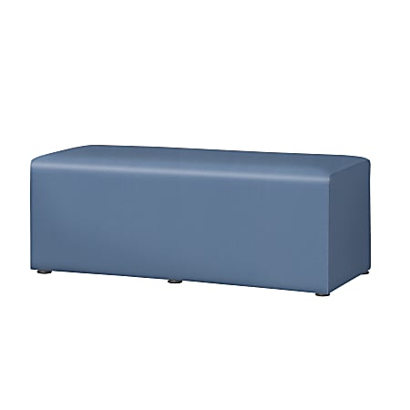 Marco Rectangle Bench, 16"H, Neptune