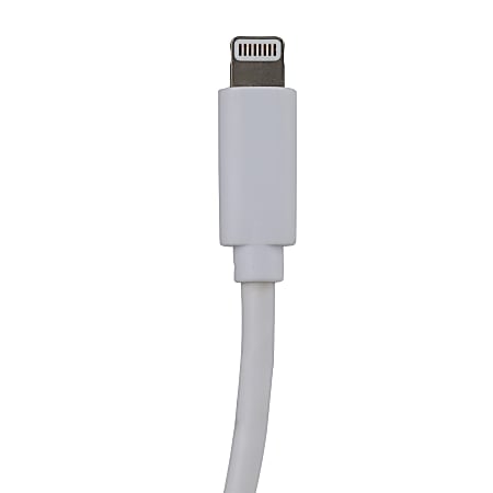 Vivitar OD1010 USB-A To Lightning Cable, 10', White