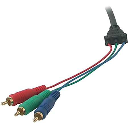 C2G 3ft Ultima HD15 Male to RCA HDTV Component Video Breakout Cable