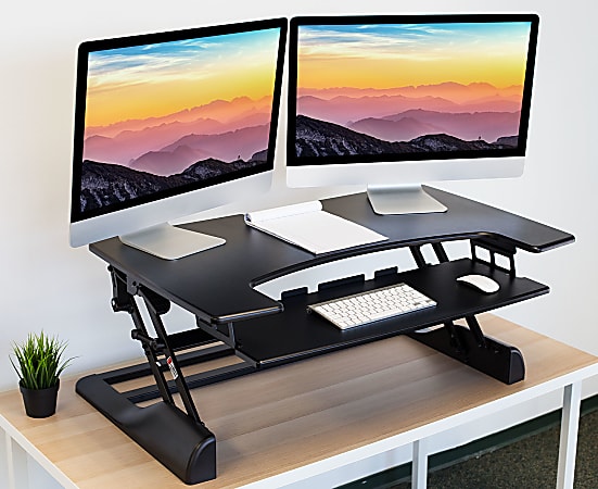 Office depot standing shop desk converter