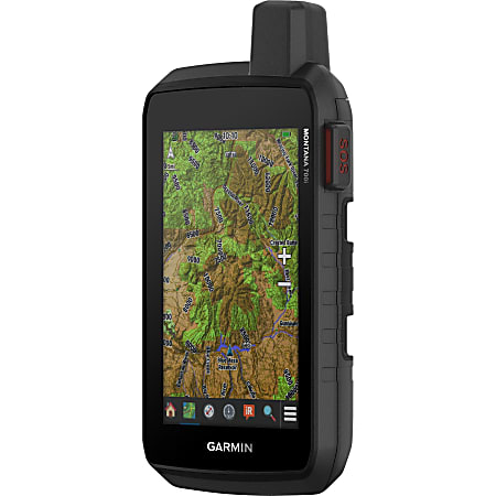 Garmin Montana 700i Handheld GPS Navigator - Rugged - Handheld, Mountable - 5" - Touchscreen - Compass, Barometer, Altimeter, Fish Finder - Bluetooth - Wireless LAN - USB - 18 Hour - Preloaded Maps - WVGA - 480 x 800 - Water Proof