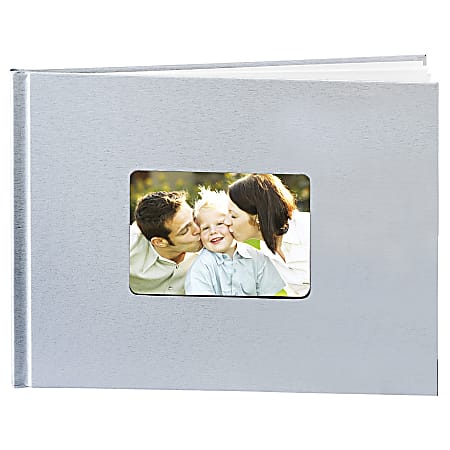 Unibind® Staple Steelbinding, Landscape 8 1/2" x 11", Aluminum