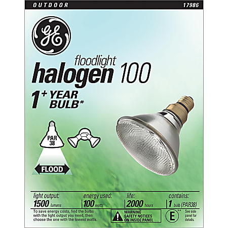Ge halogen indoor outdoor flood light on sale