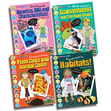 Gallopade Science Alliance Books, Life Science, Set Of