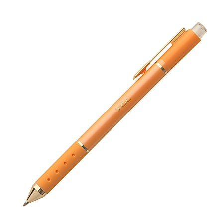 TUL® GL Series Retractable Gel Pen, Medium Point, 0.8 mm, Metallic Dark Orange Ink