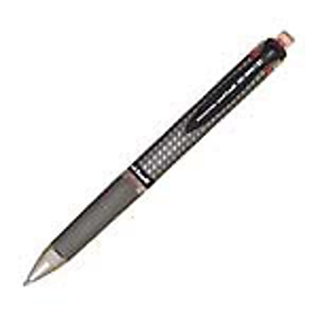 uni-ball® Gel Impact® RT Retractable Gel Pen, Bold Point, 1.0 mm, Gray Barrel, Red Ink