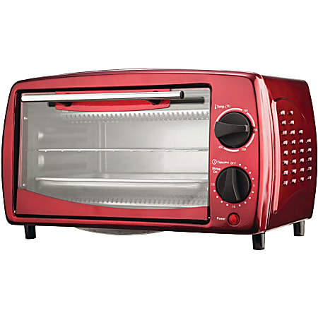 Brentwood 4 Slice Toaster Oven Broiler 8 12 H x 9 12 W x 14 12 D