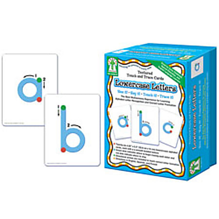 Carson-Dellosa Manipulatives — Lowercase Letter & Number Cards