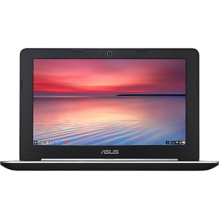 Asus Chromebook C200MA-EDU2 11.6" LCD Chromebook - Intel Celeron N2830 Dual-core (2 Core) 2.16 GHz - 4 GB DDR3L SDRAM - 16 GB Flash Memory - Chrome OS - 1366 x 768 - Black