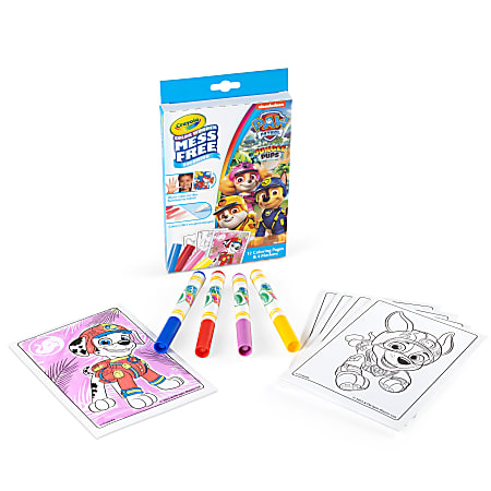 Crayola Color Wonder Mini Box Set Paw Patrol Office Depot