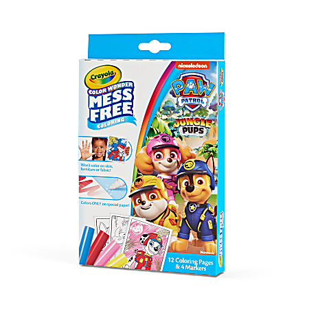 Crayola Color Wonder Mini Box Set, Paw Patrol