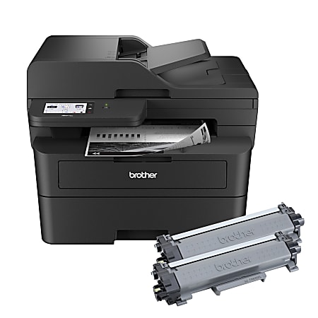 Brother HL-L2900DW XL Wireless Compact Monochrome Laser Printer with Duplex, Mobile Printing and up to 4,200 Toner Pages Included